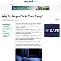 Why Do People Die in Their Sleep?