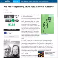 Why Are Young Healthy Adults Dying in Record Numbers?