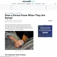 Do People Know When They Are Dying? Signs Death Is Near