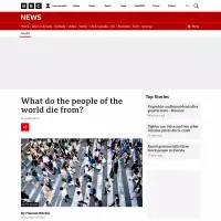 What do the people of the world die from? - BBC News