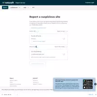 Report Phishing, Malware and Suspicious URLs