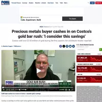 Precious metals buyer cashes in on Costco's gold bar rush: 'I consider this savings' | Fox Business