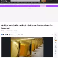 Gold prices 2024 outlook: Goldman Sachs raises its forecast By Investing.com