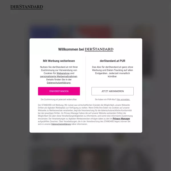 derStandard.at | Nachrichten, Kommentare & Community